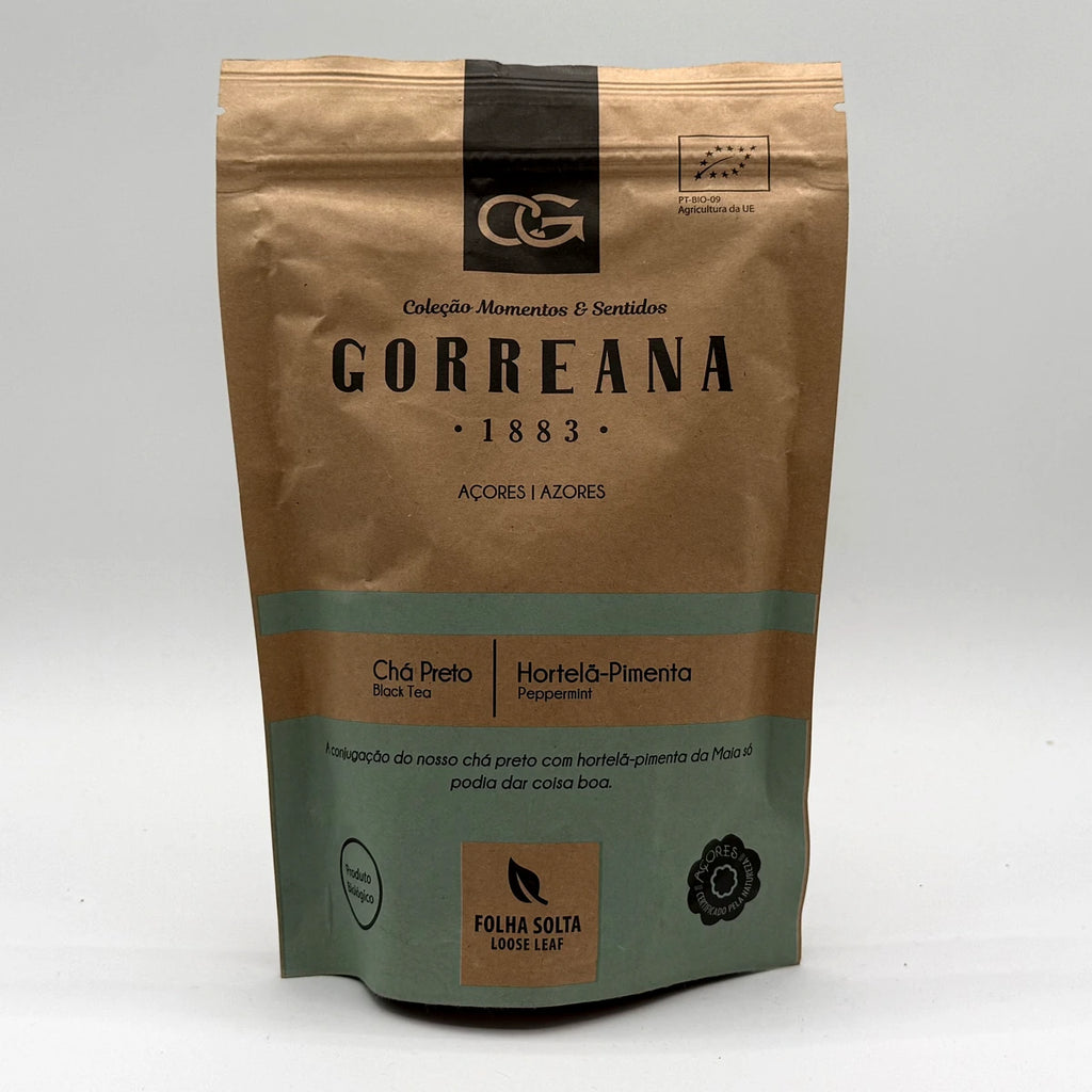 Chá Preto Broken Leaf & Hortelã Pimenta - Gorreana em folha - Açores