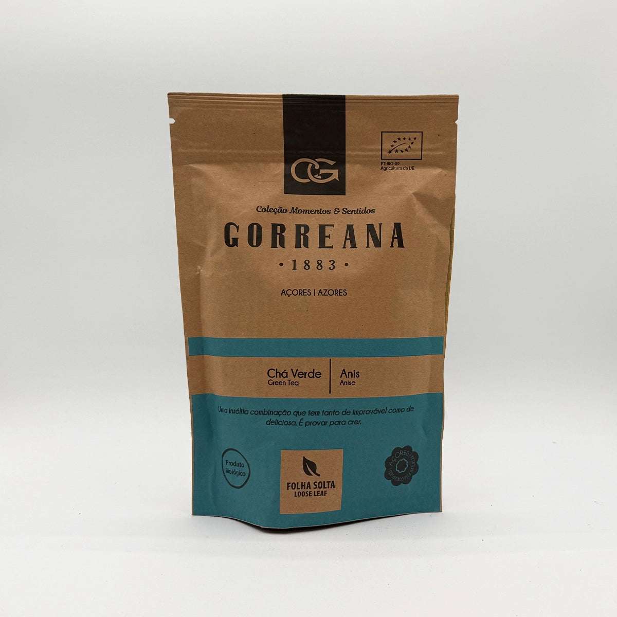 Chá Verde com Anis - Gorreana em Folha - Açores