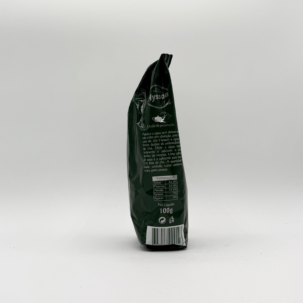 Chá em Folha Gorreana Verde Hysson 100g - São Miguel - Açores