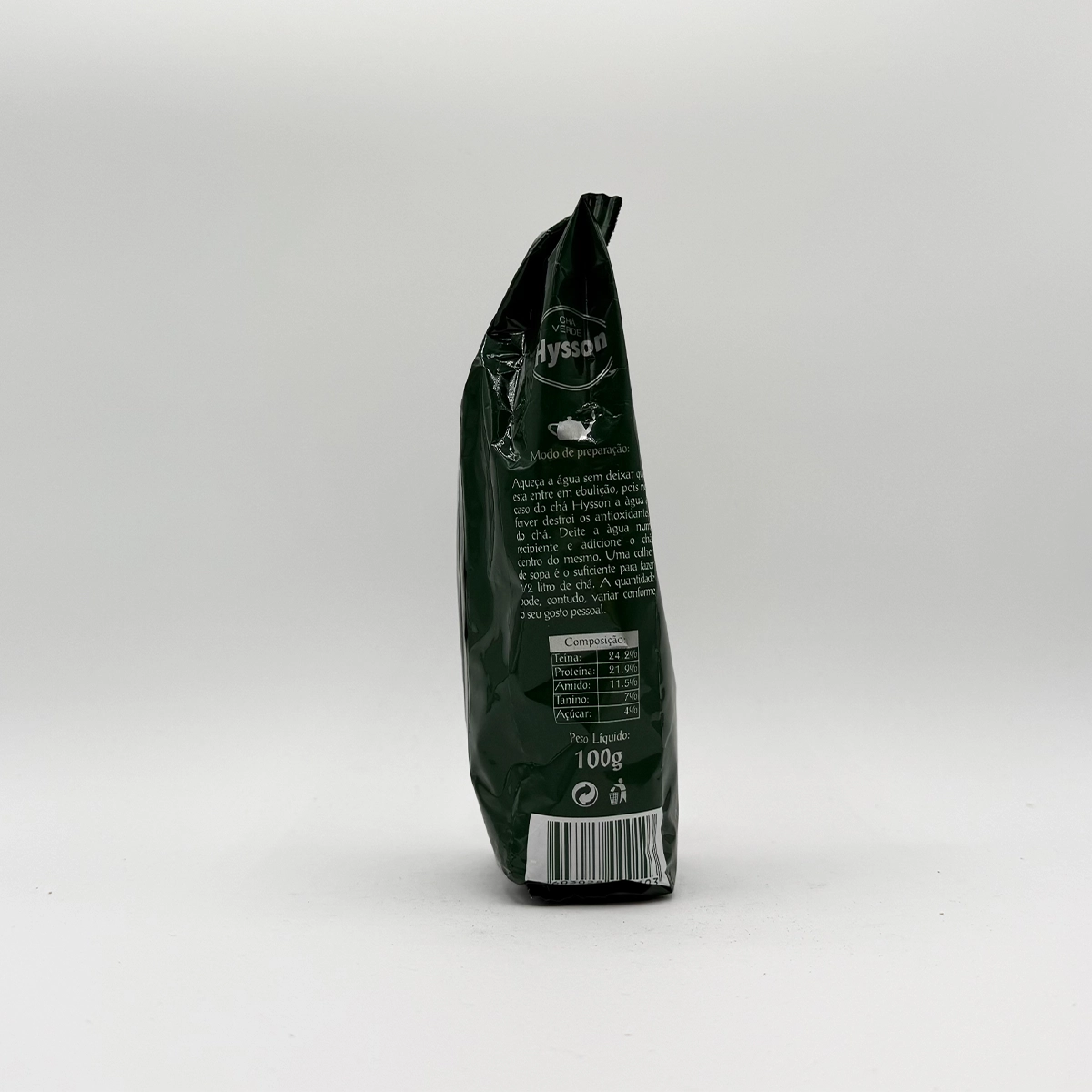 Chá em Folha Gorreana Verde Hysson 100g - São Miguel - Açores