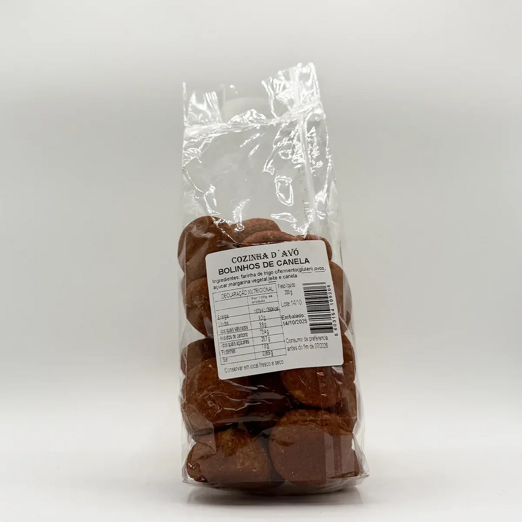 Bolinhos de Canela 200g Cozinha d'Avó - Açores - Mercearia dos Açores