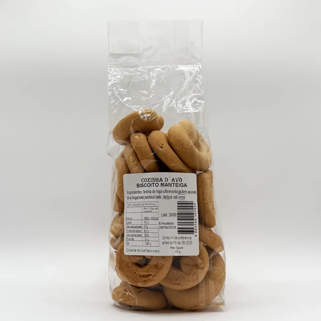 Biscoito de Manteiga Cozinha d'Avó - Açores - Mercearia dos Açores