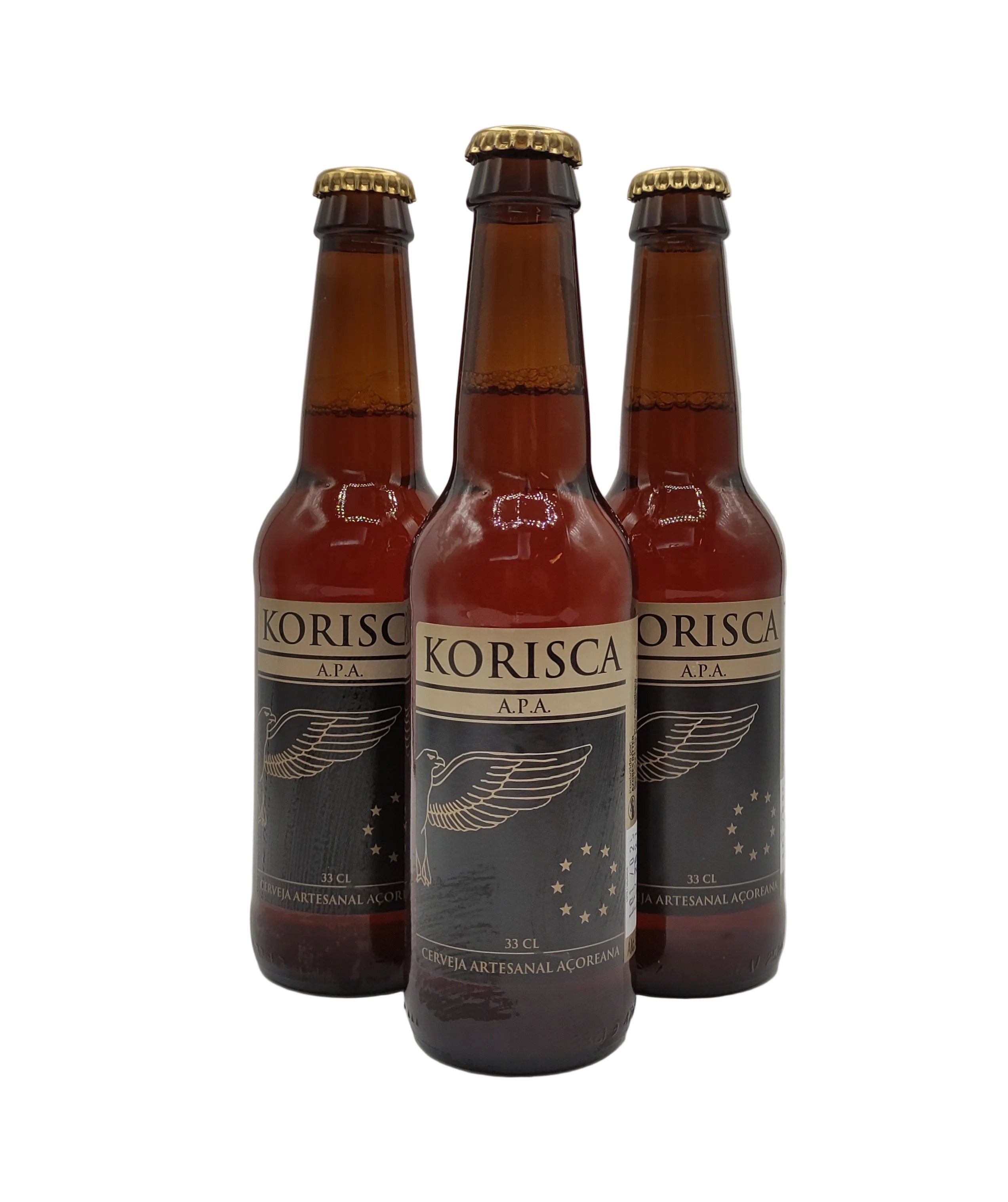 Korisca APA cerveja artesanal produzida nos Açores