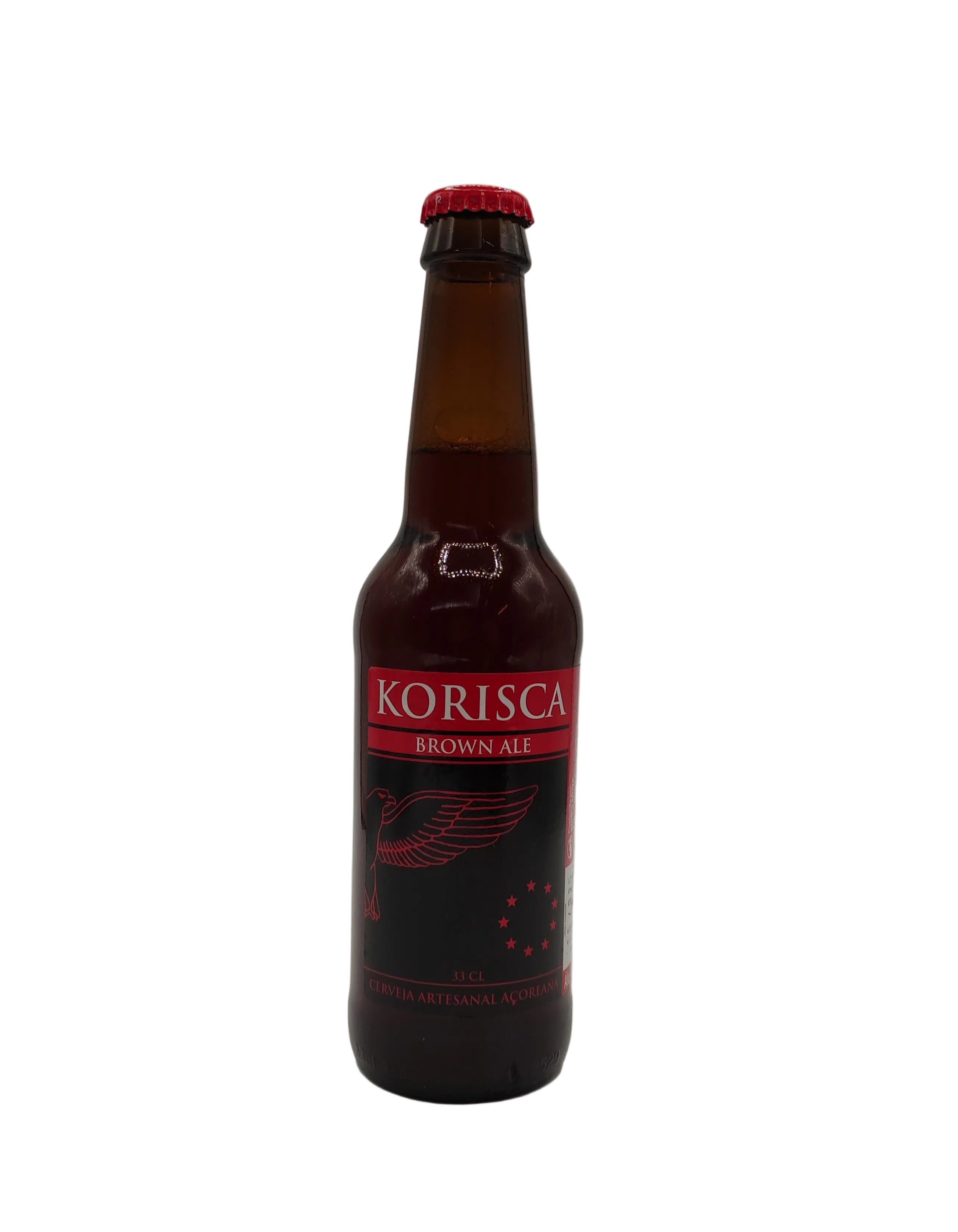 Korisca Brown Ale cerveja artesanal produzida nos Açores