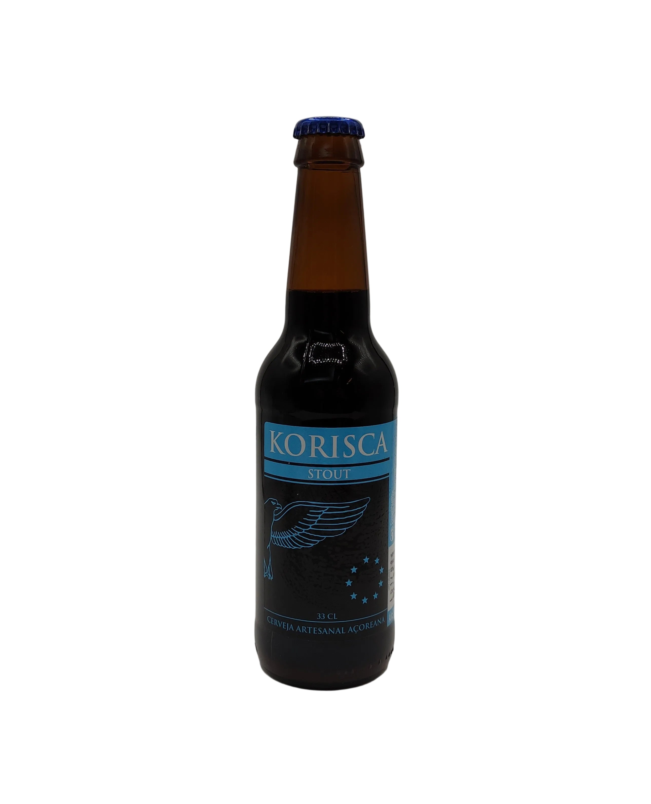Korisca Stout cerveja artesanal produzida nos Açores