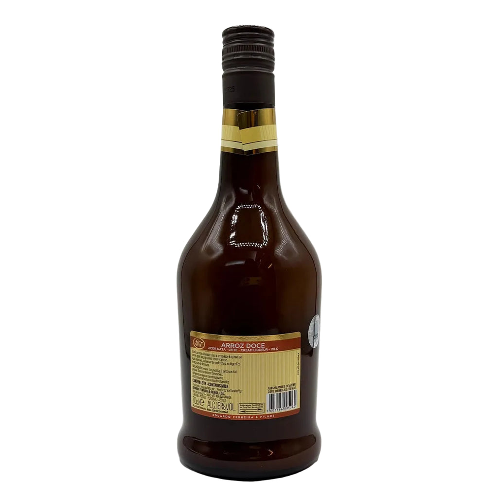 Licor arroz doce 700ml produzido nos Açores