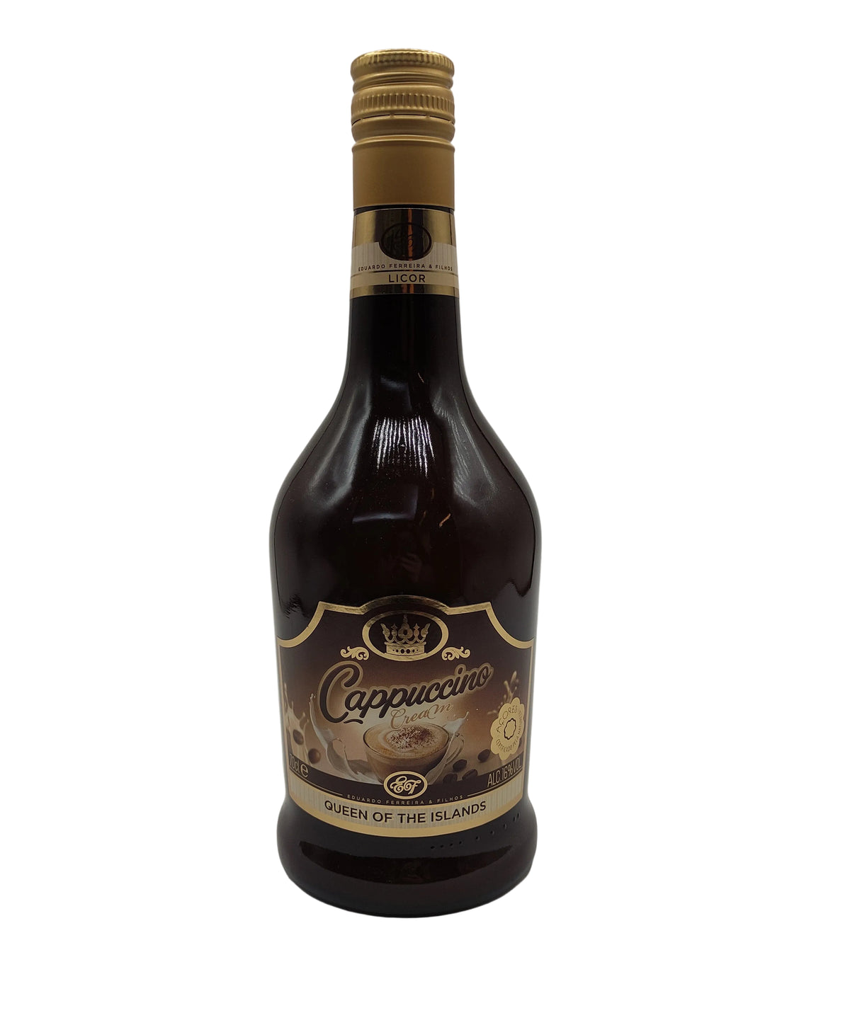 Licor cappuccino 700ml produzido em São Miguel Açores