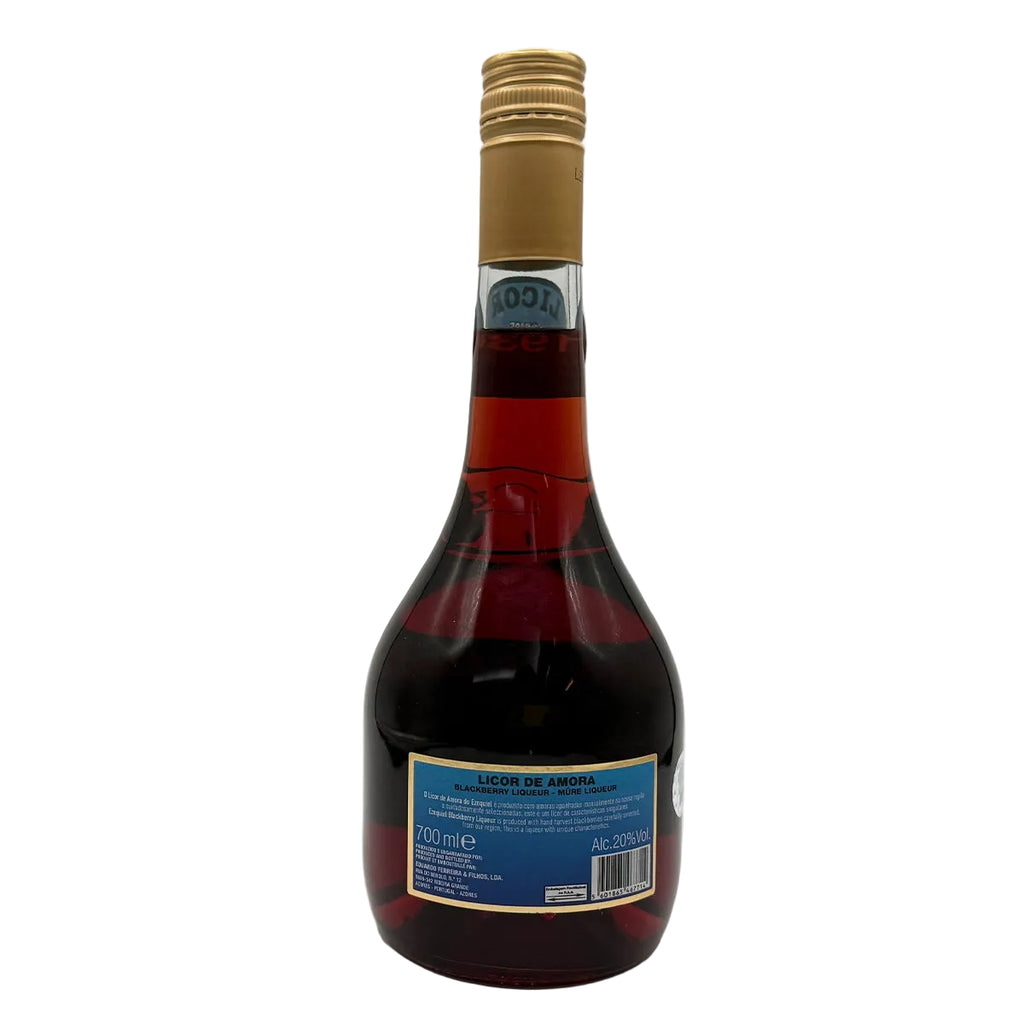Licor de amora Ezequiel 700ml produzido em São Miguel Açores