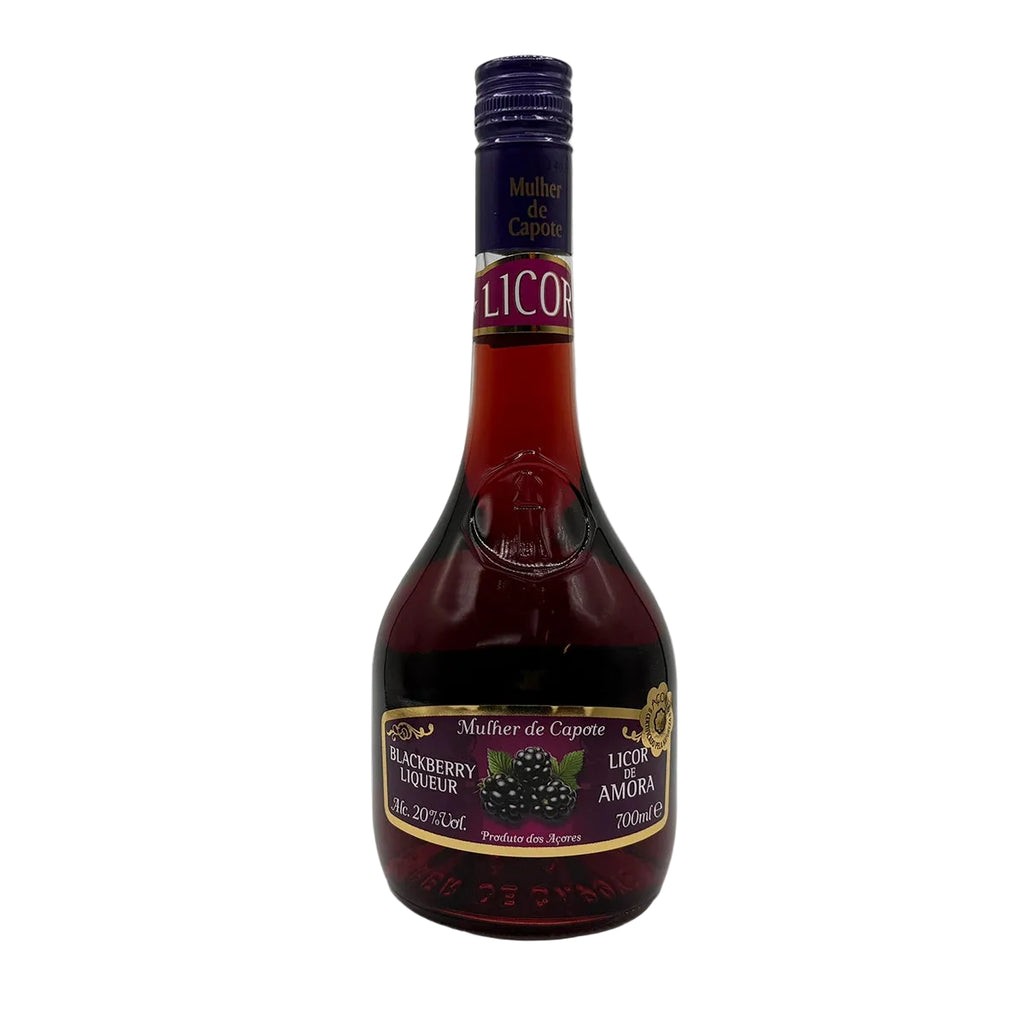 Licor de amora Mulher de Capote 700ml produzido nos Açores