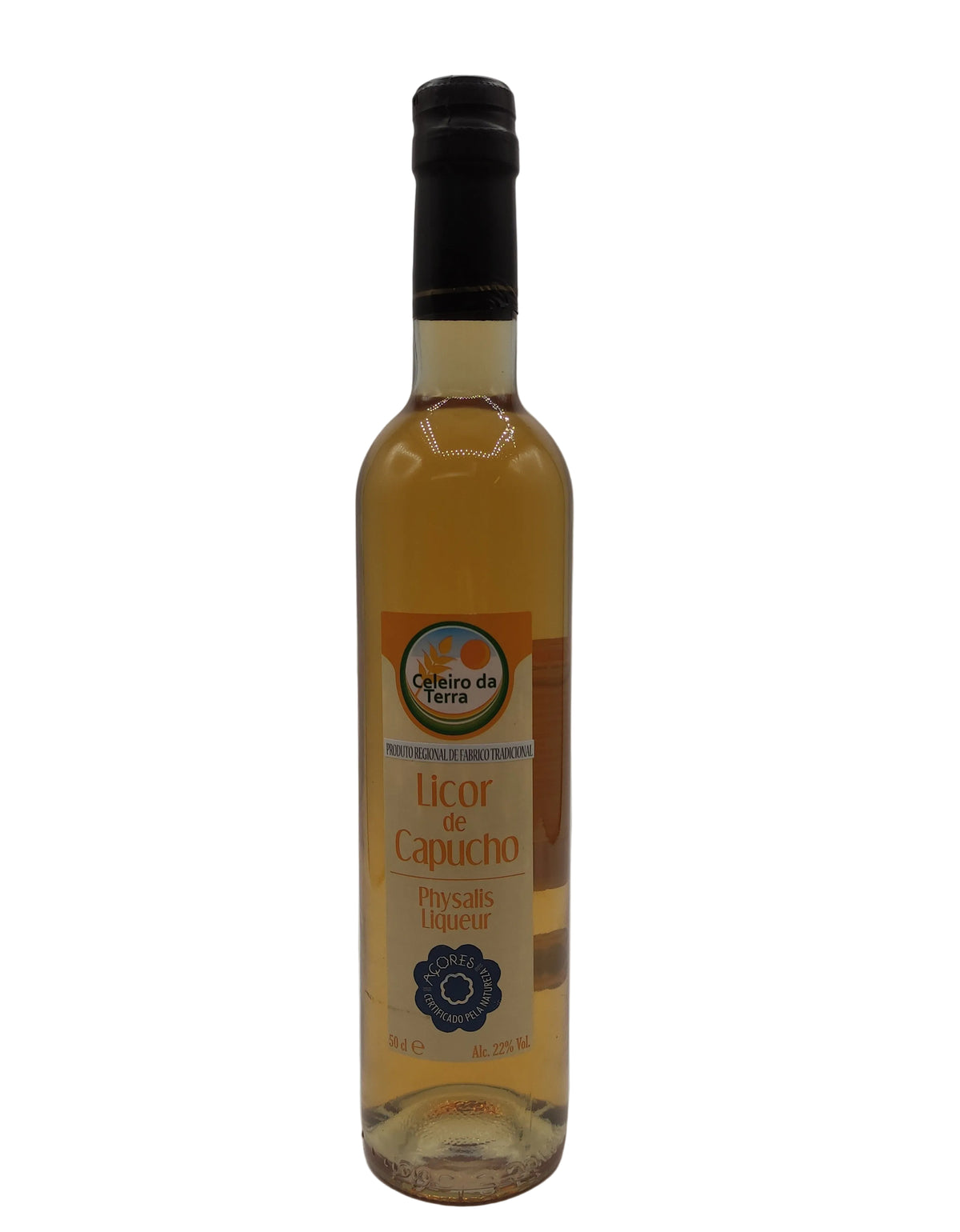 Licor de capucho 500ml Celeiro da Terra produzido nos Açores