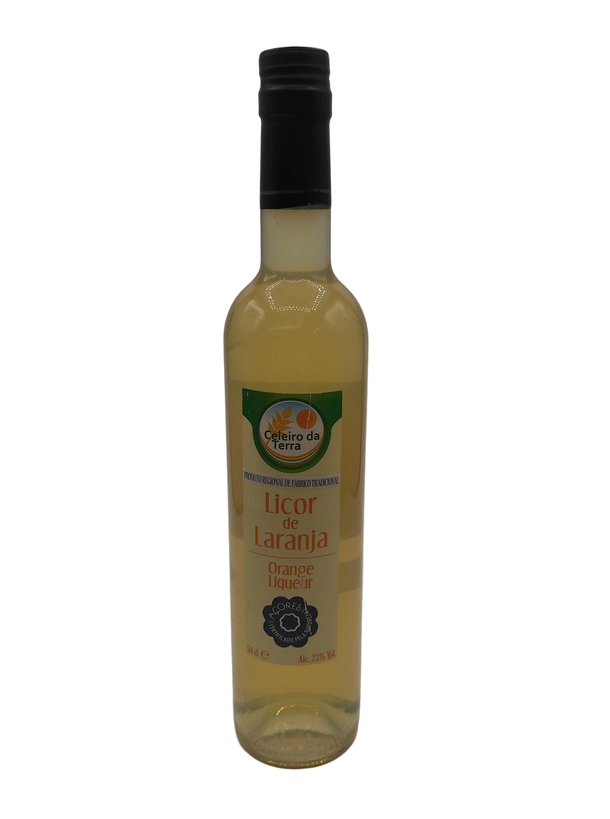 Licor de laranja 500ml Celeiro da Terra produzido nos Açores