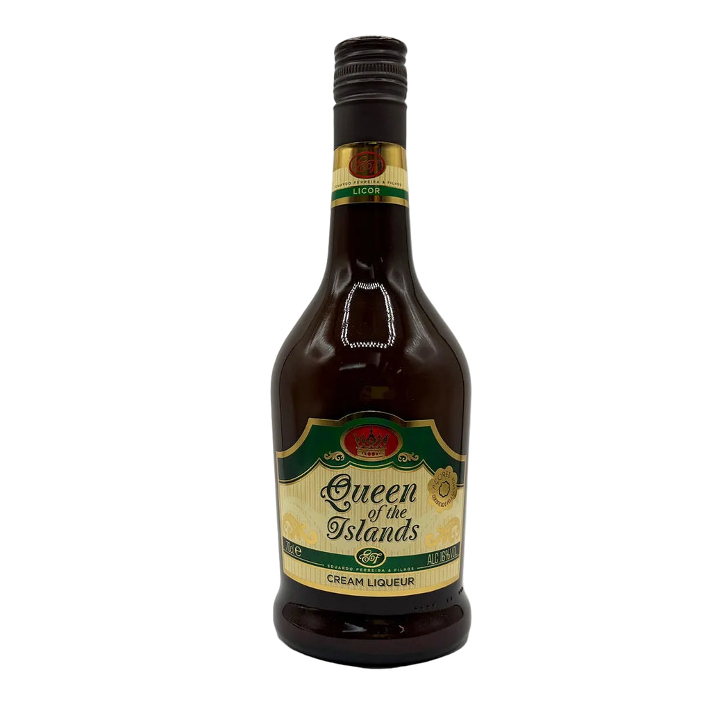 Licor de natas Queen of the Islands 700ml produzido em São Miguel Açores