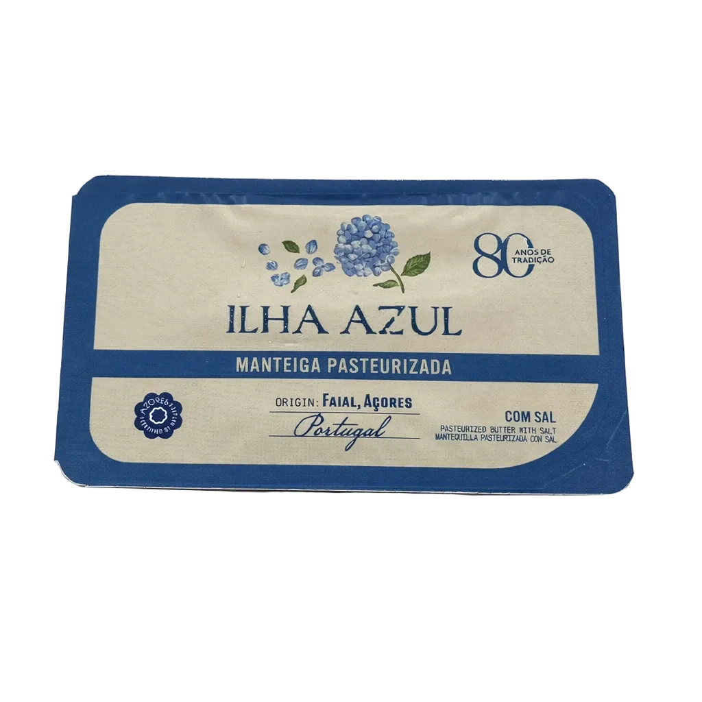 Manteiga Ilha Azul 250g produzida na Ilha do Faial Açores