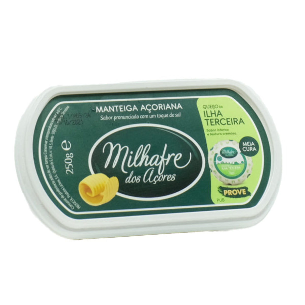 Manteiga Milhafre dos Açores 250g manteiga tradicional dos Açores