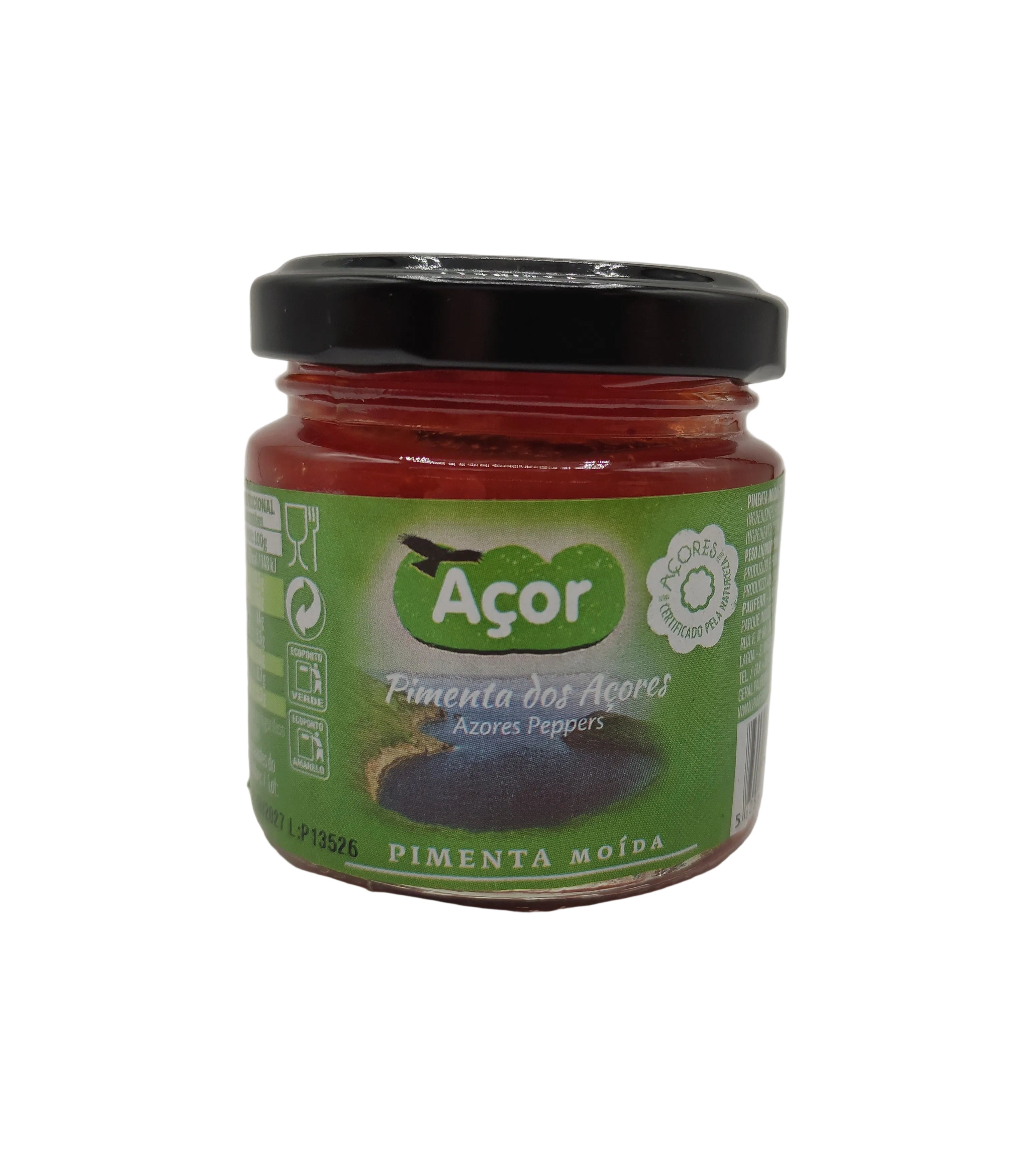 Pimenta moída 100g Açor produzida nos Açores