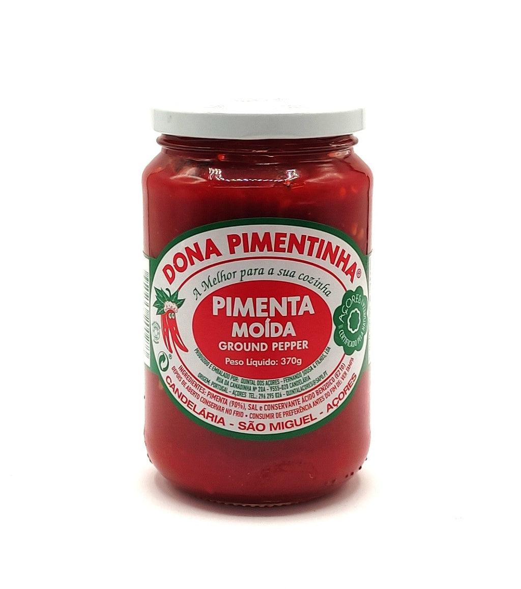Pimenta da Terra Dona Pimentinha 370g produzida em São Miguel Açores