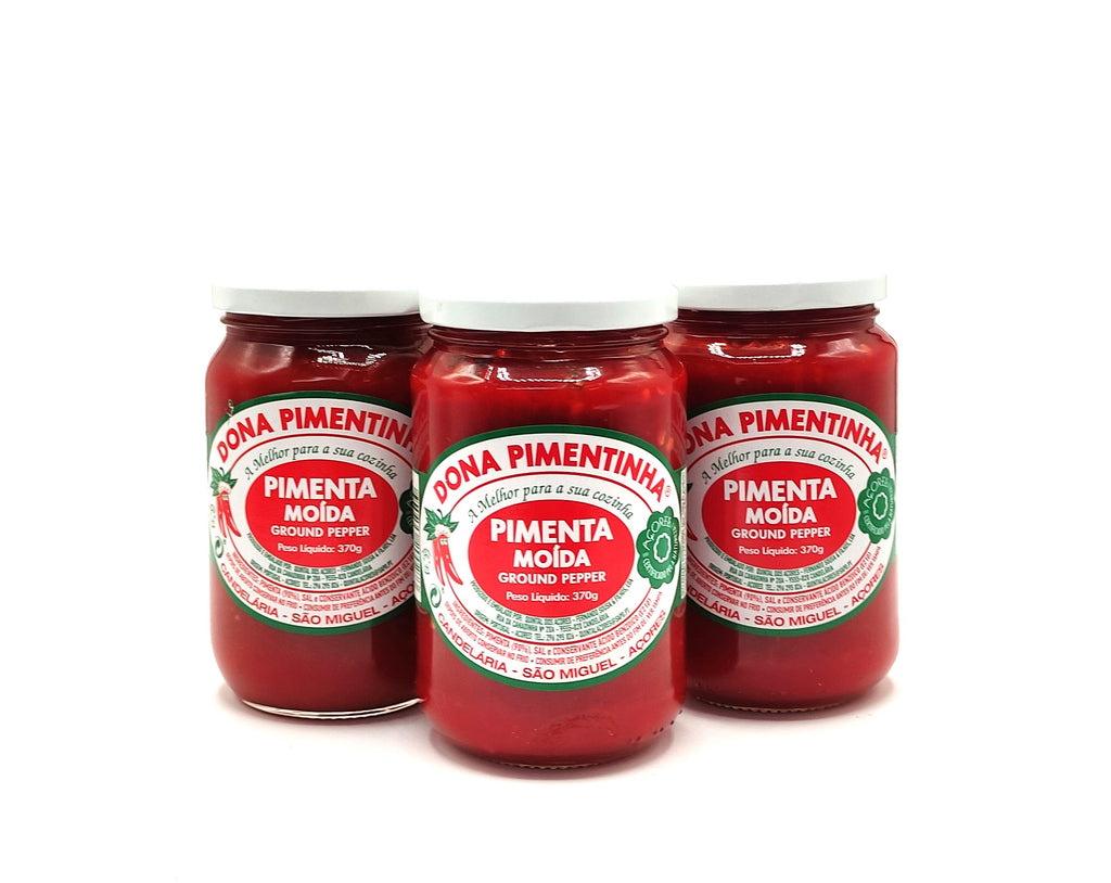 Pimenta da Terra Dona Pimentinha 370g molho tradicional de São Miguel Açores
