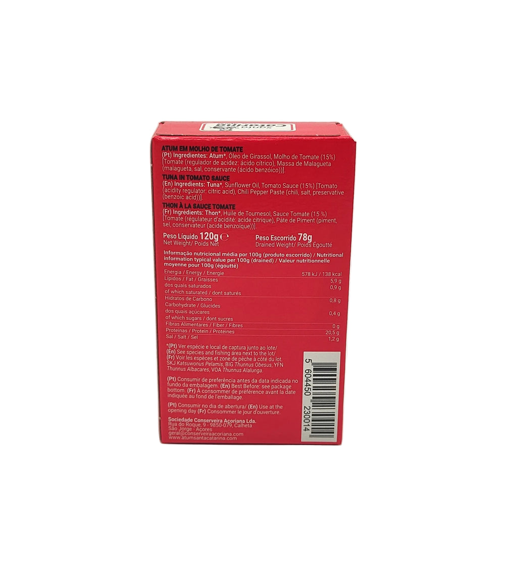 Posta De Atum em Tomate 120g - Açores