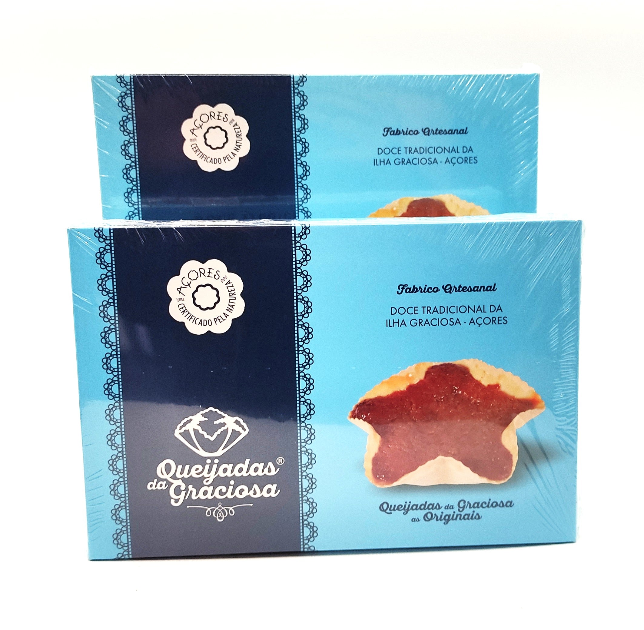 Queijadas da Graciosa 6 unidades doce tradicional da Ilha Graciosa Açores
