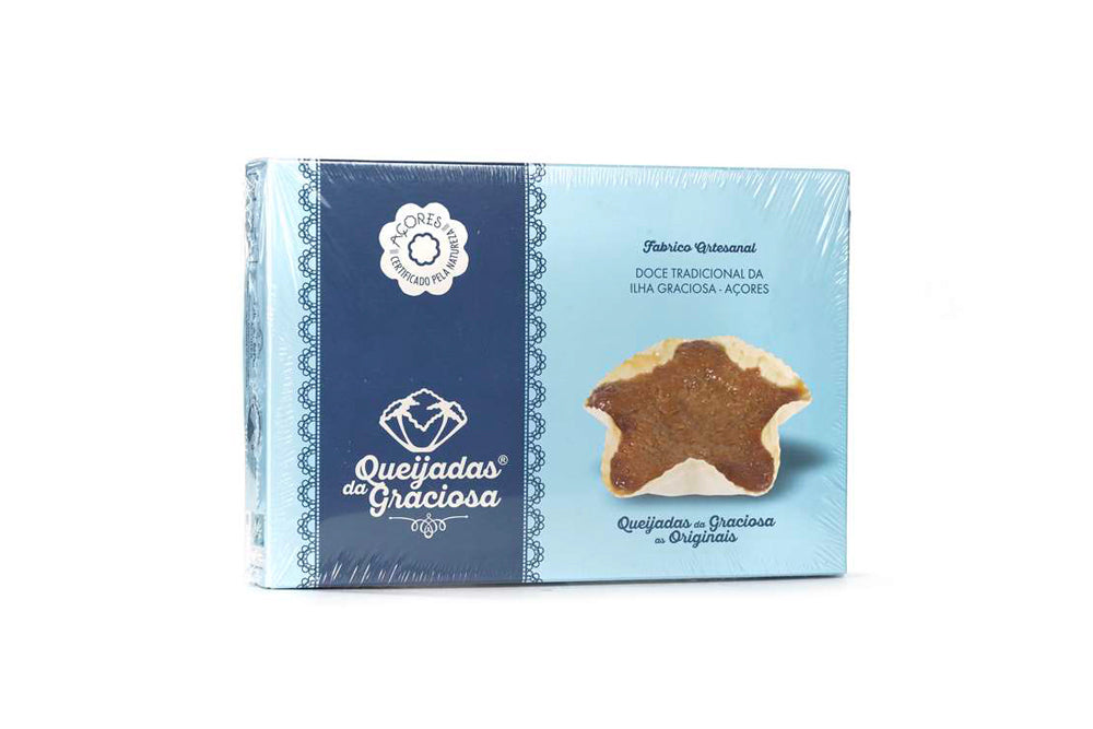 Queijadas da Graciosa 6 unidades doce tradicional da Ilha Graciosa Açores