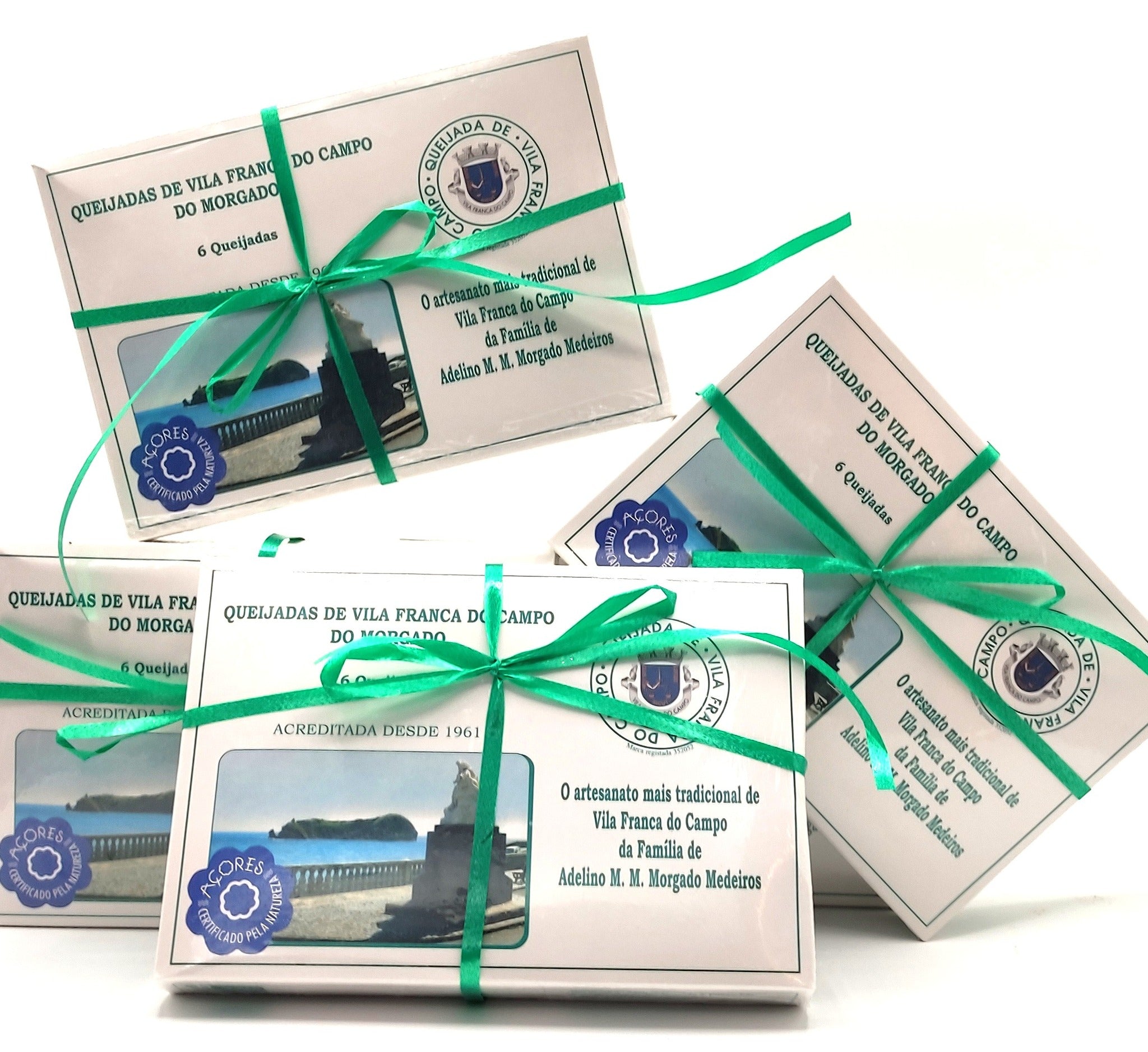 Queijadas de Vila Franca do Campo do Morgado doce tradicional de São Miguel Açores
