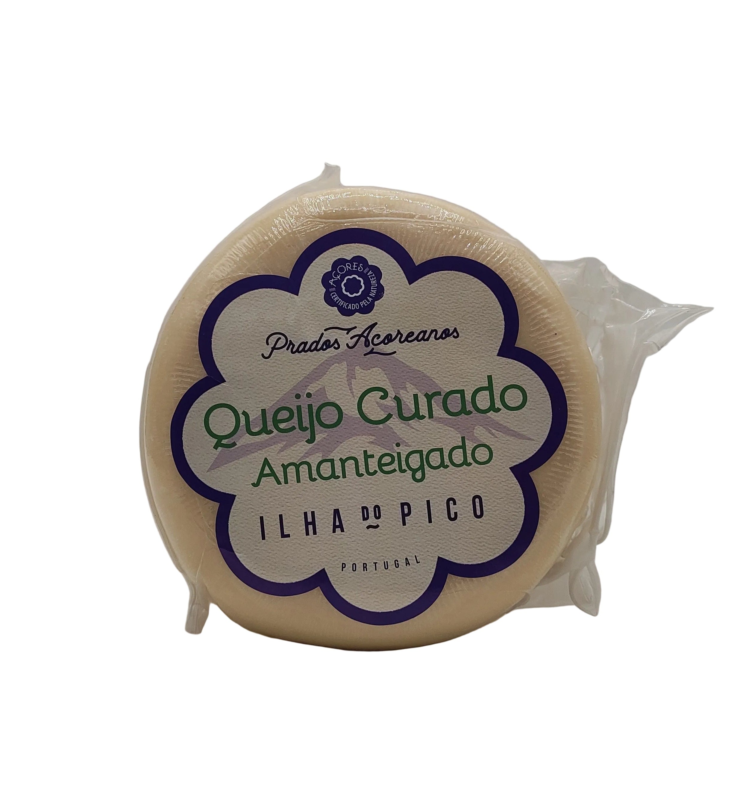 Queijo curado amanteigado da Ilha do Pico produzido nos Açores