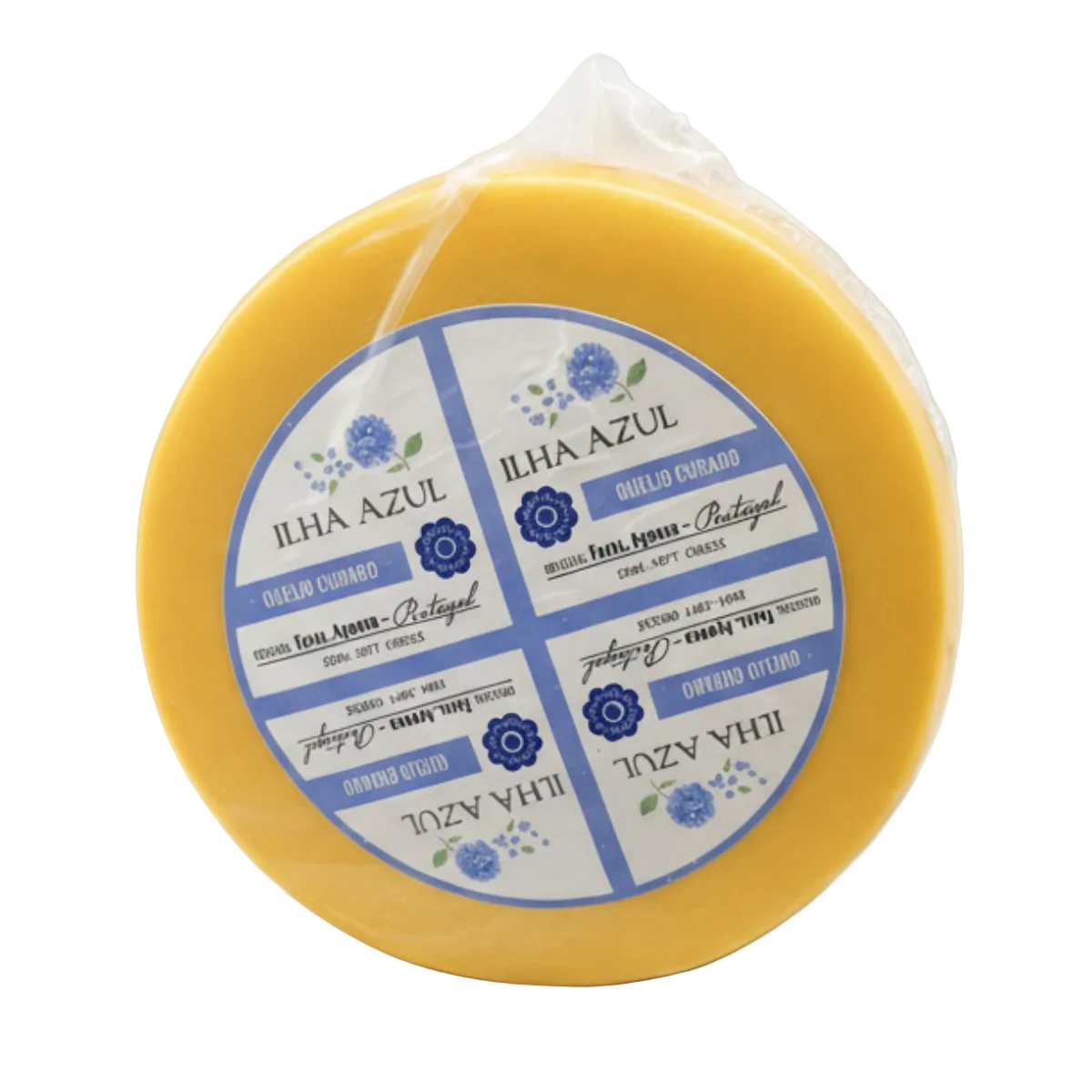 Queijo Ilha Azul inteiro produzido na Ilha do Faial Açores