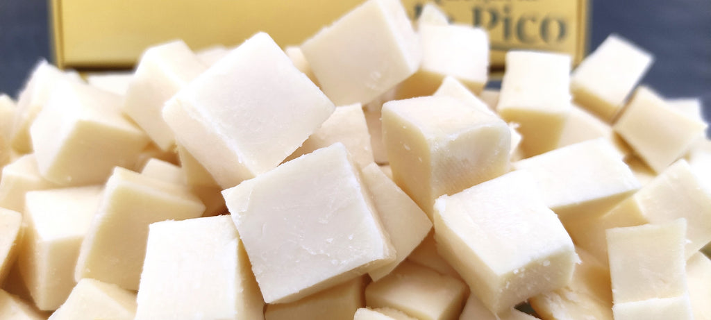 Queijo São João do Pico produzido na Ilha do Pico Açores