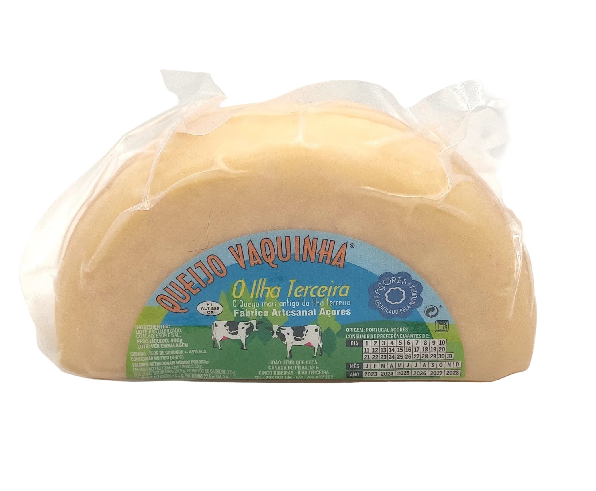 Queijo Vaquinha metade produzido na Ilha Terceira Açores