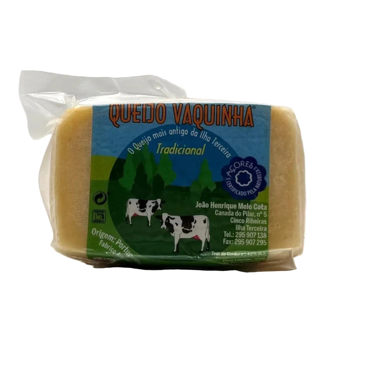 Queijo Vaquinha tradicional produzido na Ilha Terceira Açores