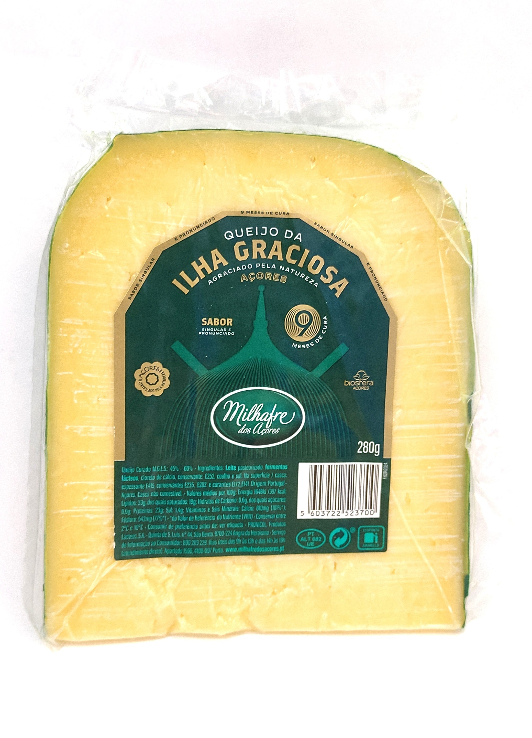 Queijo da Graciosa 9 meses de cura queijo tradicional dos Açores