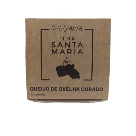 Queijo de ovelha curado 350g produzido na Ilha Santa Maria Açores