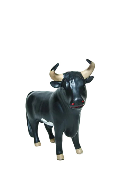 Touro dos Açores figura com licor de maracujá 500ml produzido nos Açores