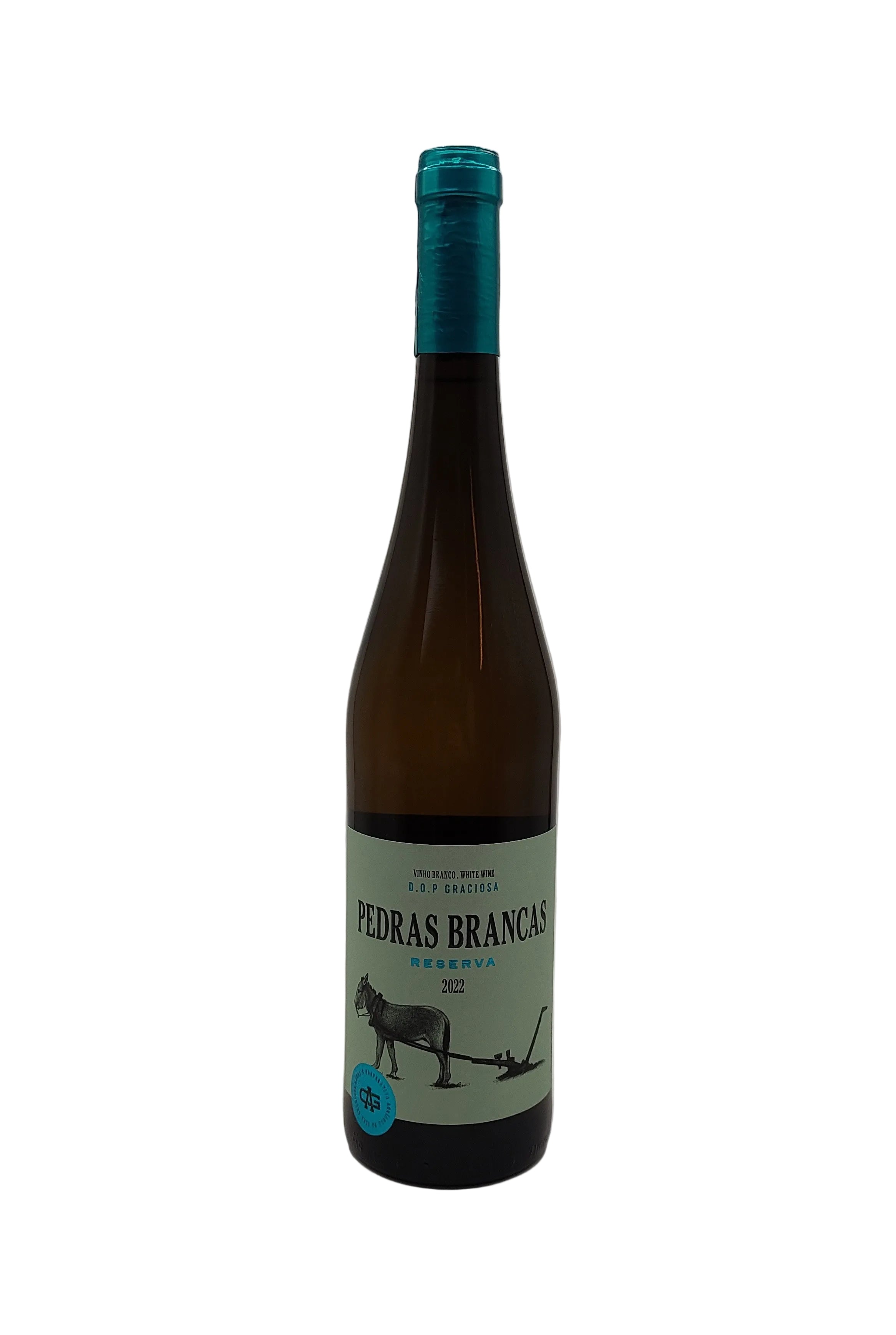 Vinho branco Pedras Brancas Reserva 2022 DOP Graciosa produzido nos Açores