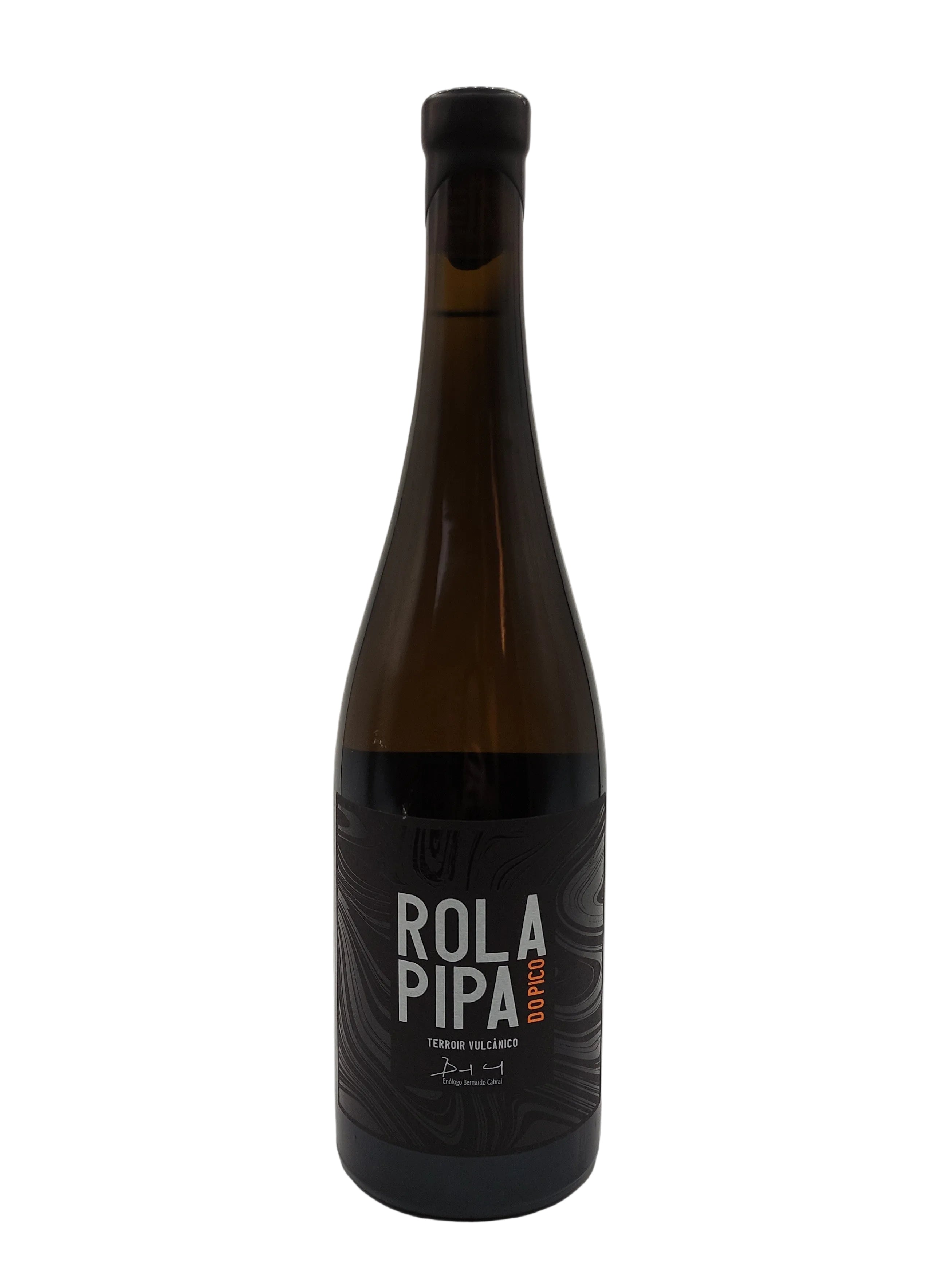 Vinho branco Rolapipa 750ml produzido na Ilha do Pico Açores