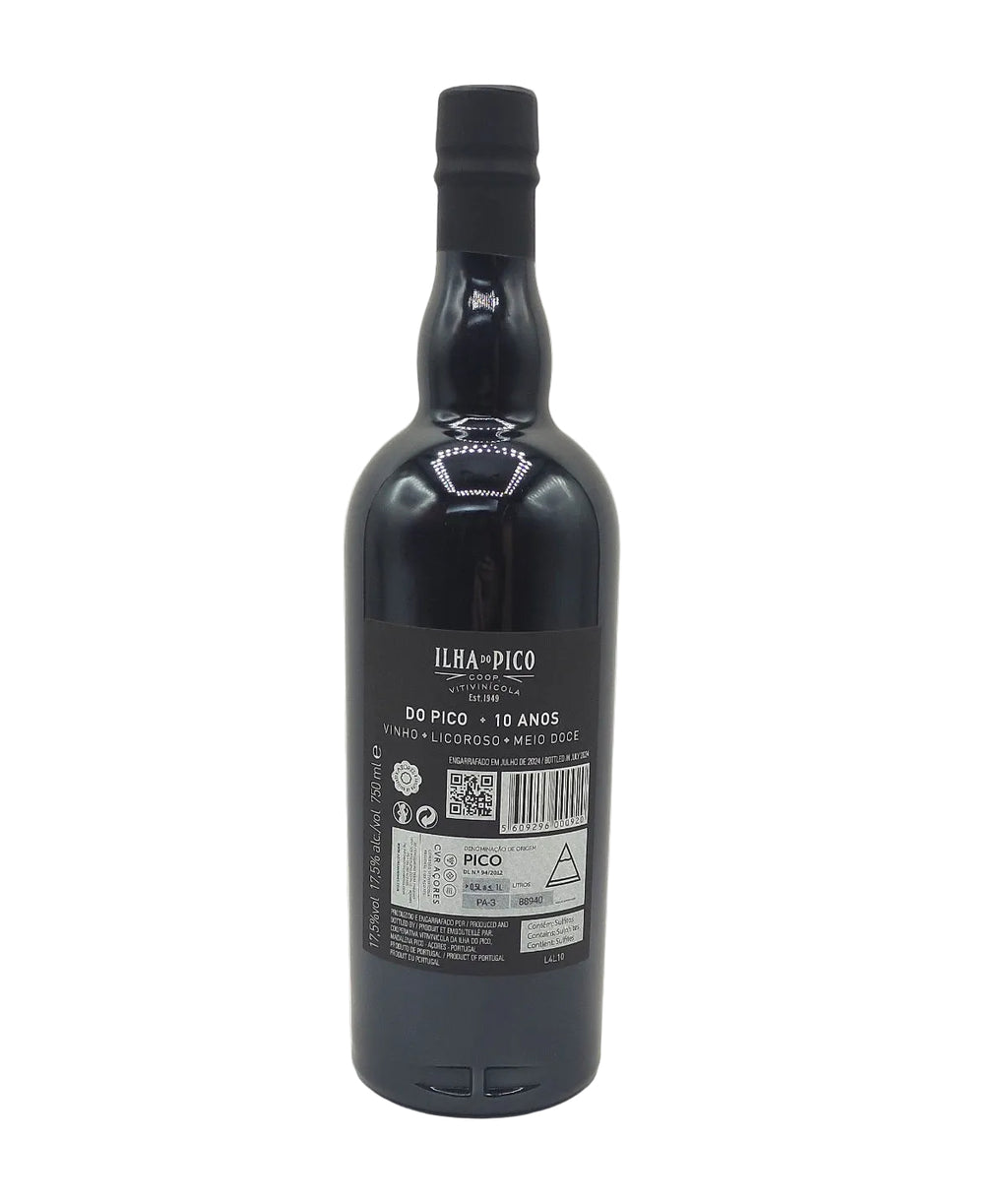 Vinho licoroso Ilha do Pico 10 anos 750ml
