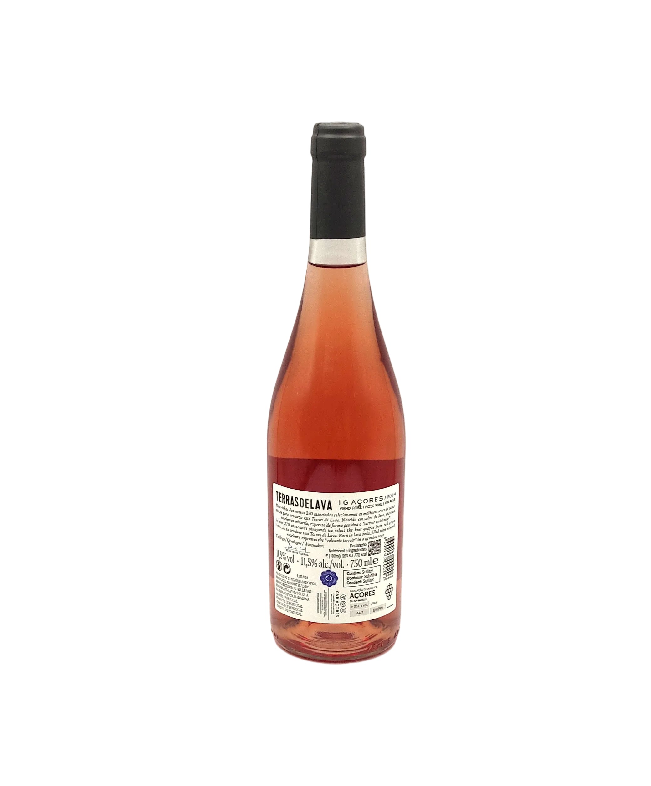Vinho Rosé Terras de Lava  750ml - Açores