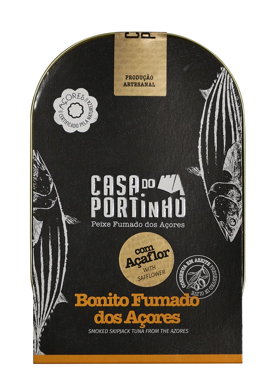 Bonito Fumado dos Açores com Açaflor em Lata - Açores - Mercearia dos Açores