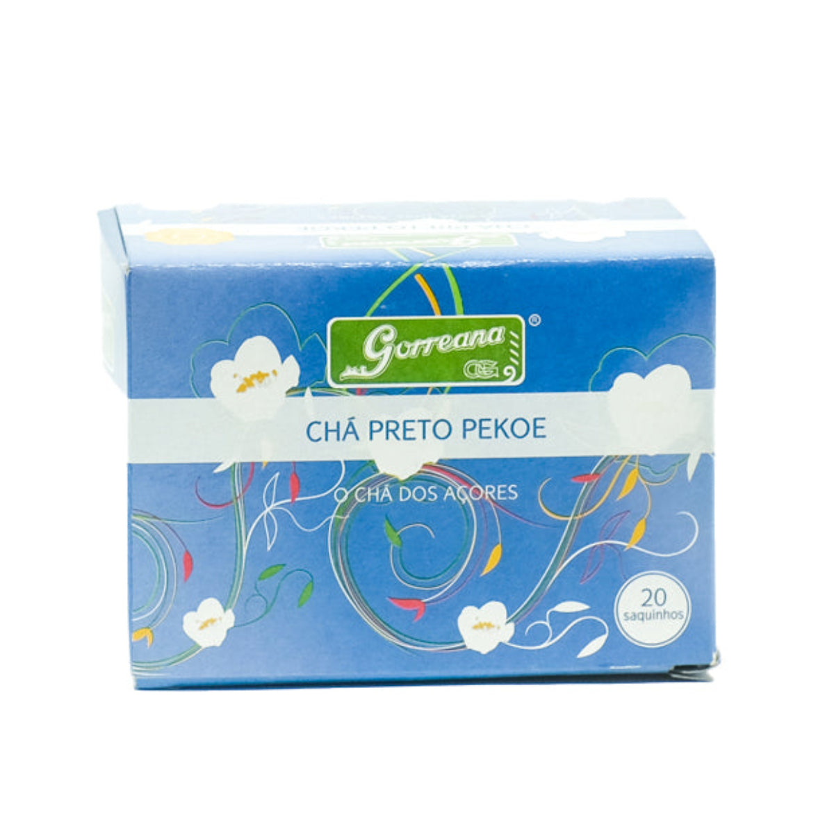 Chá Gorreana Preto Tea Bags 20 Saquetas - São Miguel Açores