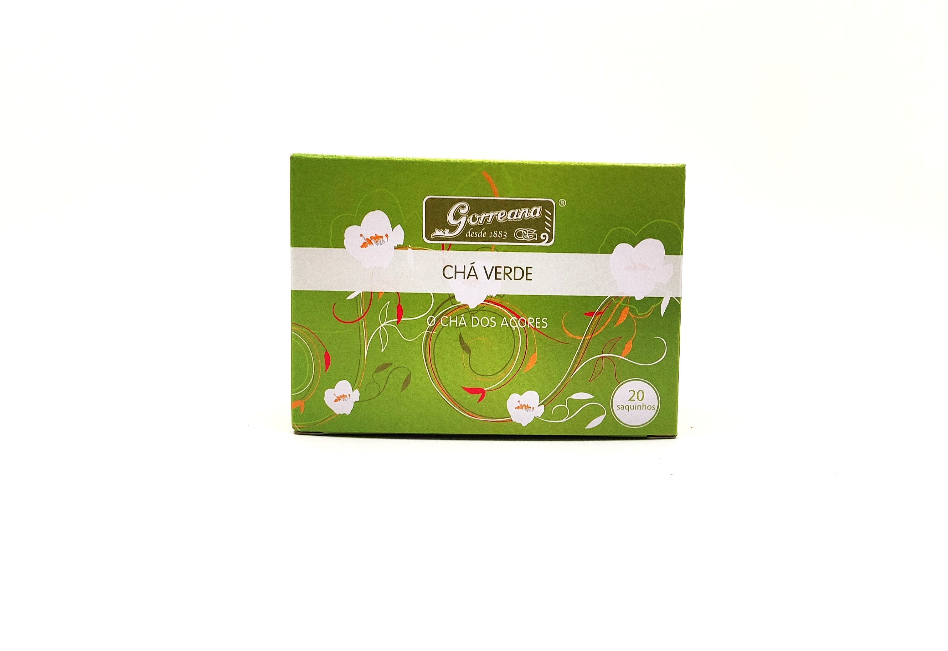 Chá Gorreana Verde Tea Bags 20 saquetas - São Miguel - Açores