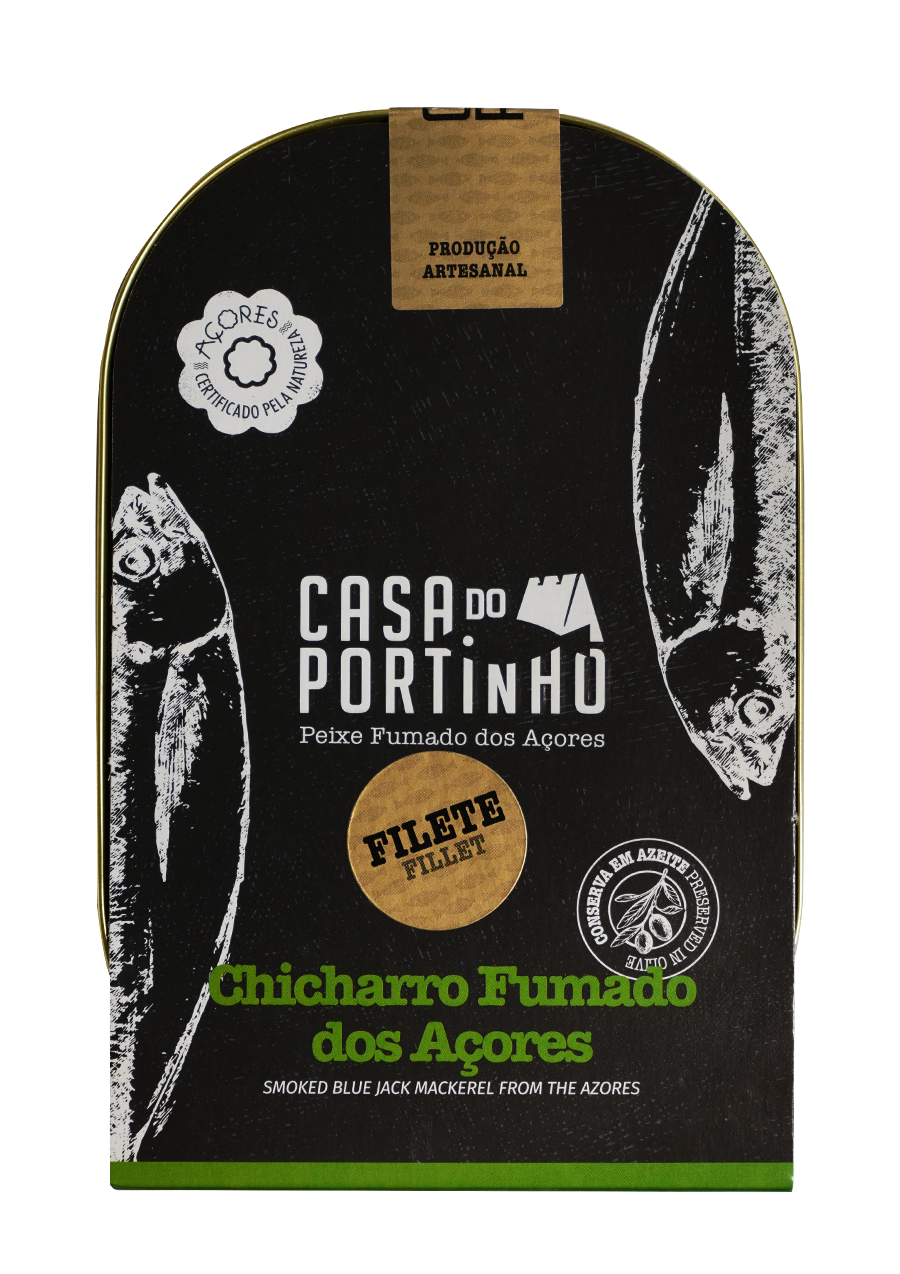 Filete de Chicharro Fumado dos Açores em Lata - Açores