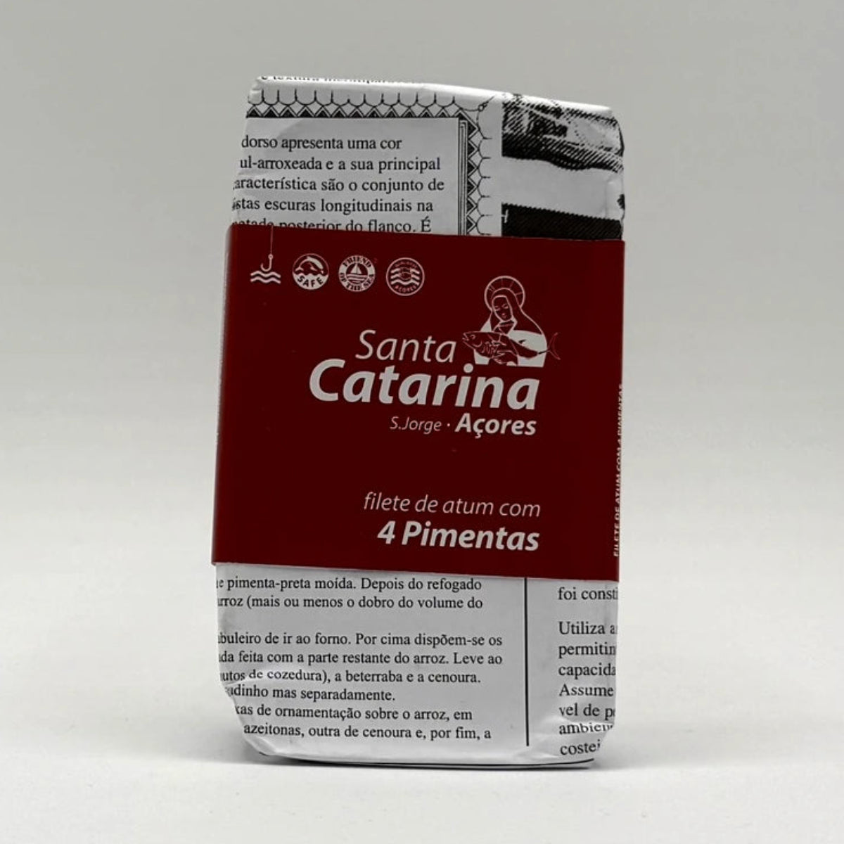 Filete de Atum com 4 Pimentas 120g Conserva Santa Catarina - Açores