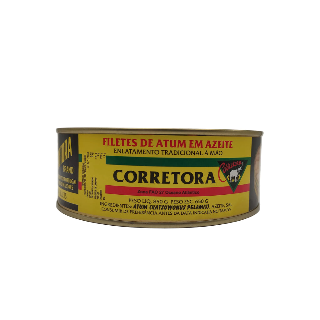 Filete de Atum em Azeite Corretora 850g - São Miguel - Açores