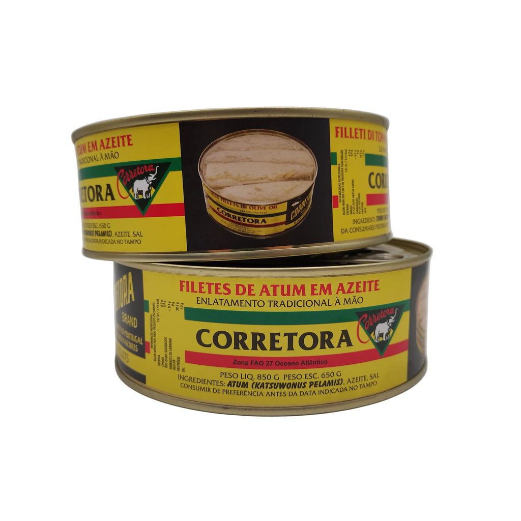 Filete de Atum em Azeite Corretora 850g - São Miguel - Açores