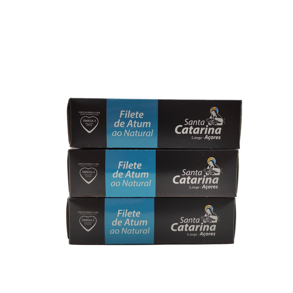 Filete atum ao natural Santa Catarina 120g - Açores