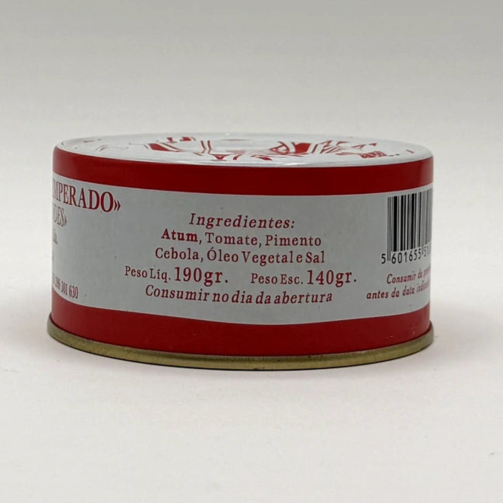 Flocos de Atum Temperado 190g Corretora São Miguel - Açores