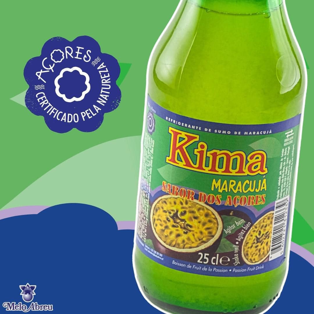 Sumo Kima Maracujá 25cl - São Miguel - Açores