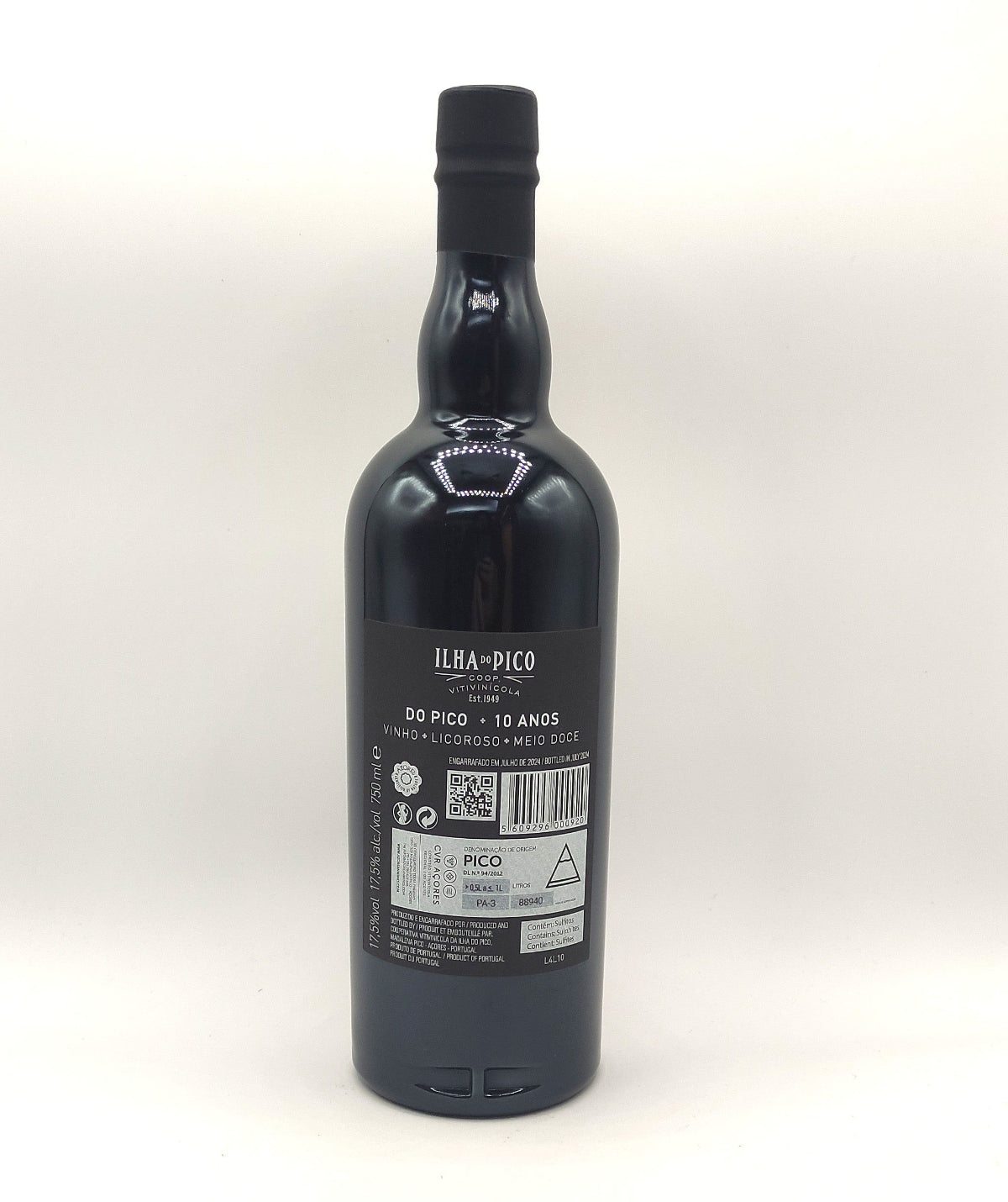 Vinho Licoroso Ilha do Pico 10 Anos 750ml