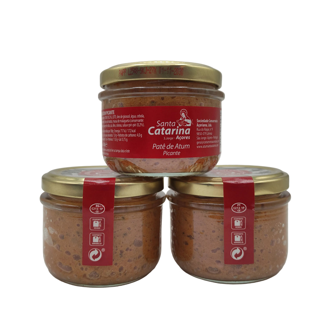 Patê de Atum 120g Santa Catarina Picante - Açores