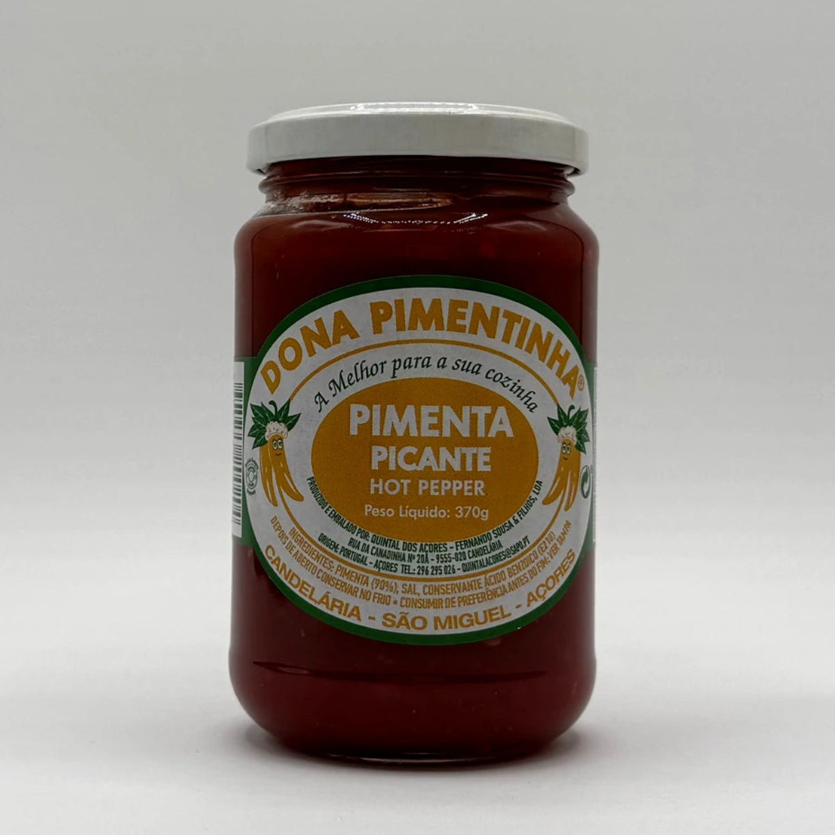 Pimenta Picante 370g Quintal dos Açores